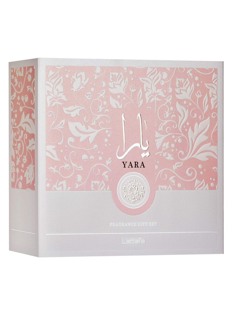 لطافة مجموعة هدايا – يارا 100 مل – 12 مل – معطر شعر - Image 2