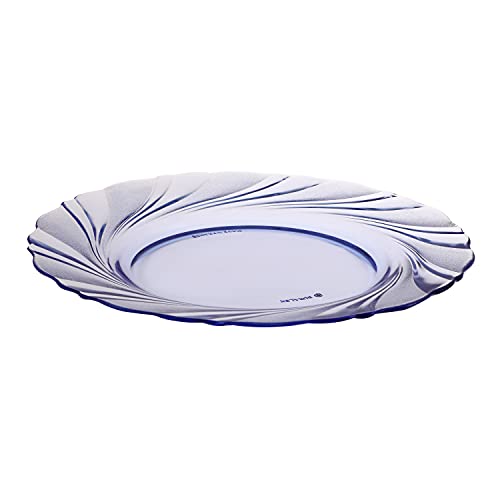 Duralex Tempered Glass Beau Rivage Marine Dessert Plate 19.5 Cm 6 Pcs (3003Bf/6), Medium - Image 2