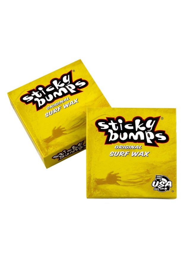 Sticky Bumps Tropical Surf Wax Box (Pack Of 3), White  - Image 1