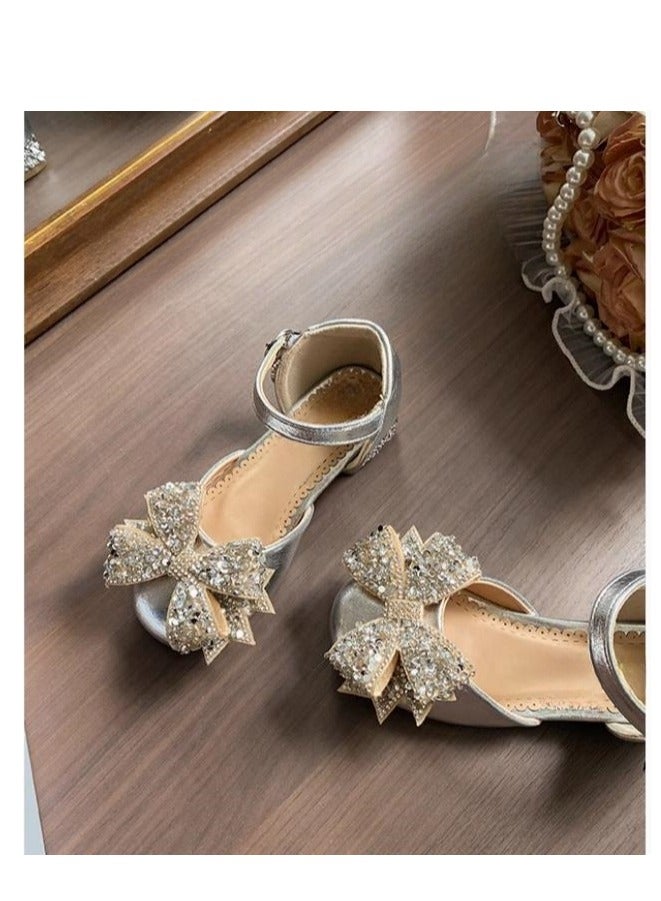 Girl Princess Butterfly Disc with Soft Bottom Strap and Sandals - Image 3