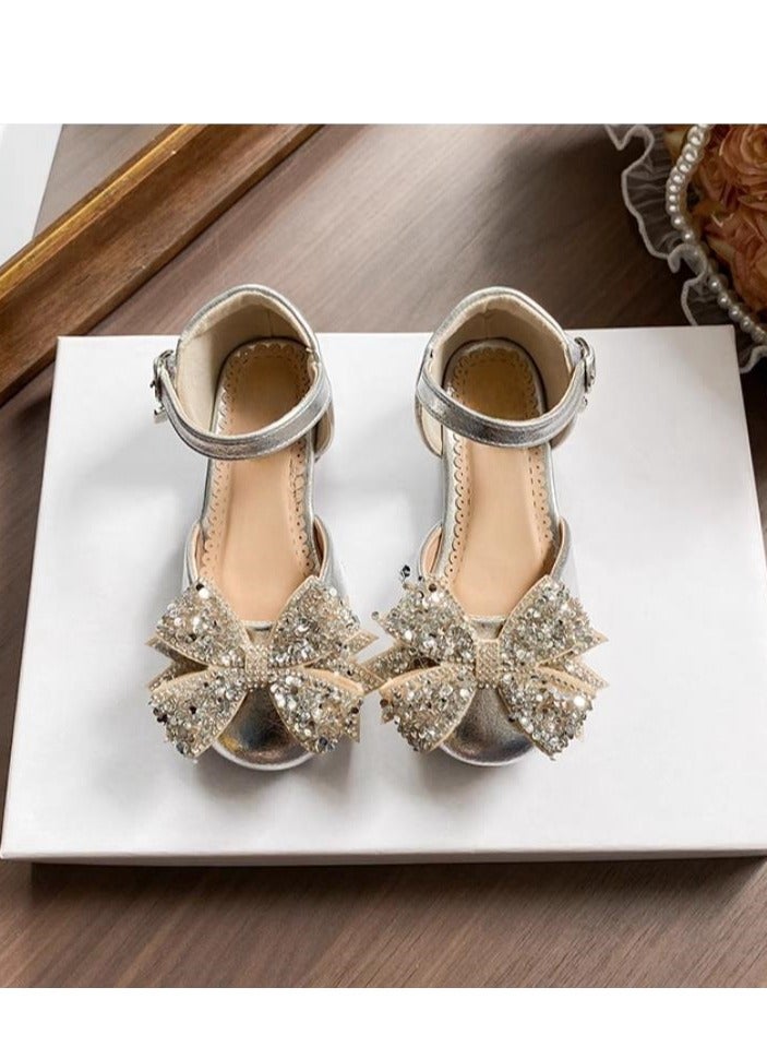 Girl Princess Butterfly Disc with Soft Bottom Strap and Sandals - Image 5