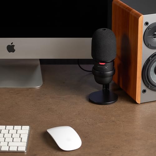 Sound Addicted Foam Windscreen Compatible with HyperX SoloCast – Pop Filter Cover for Clearer Sound, Noise Reduction & Dust Protection - Image 3