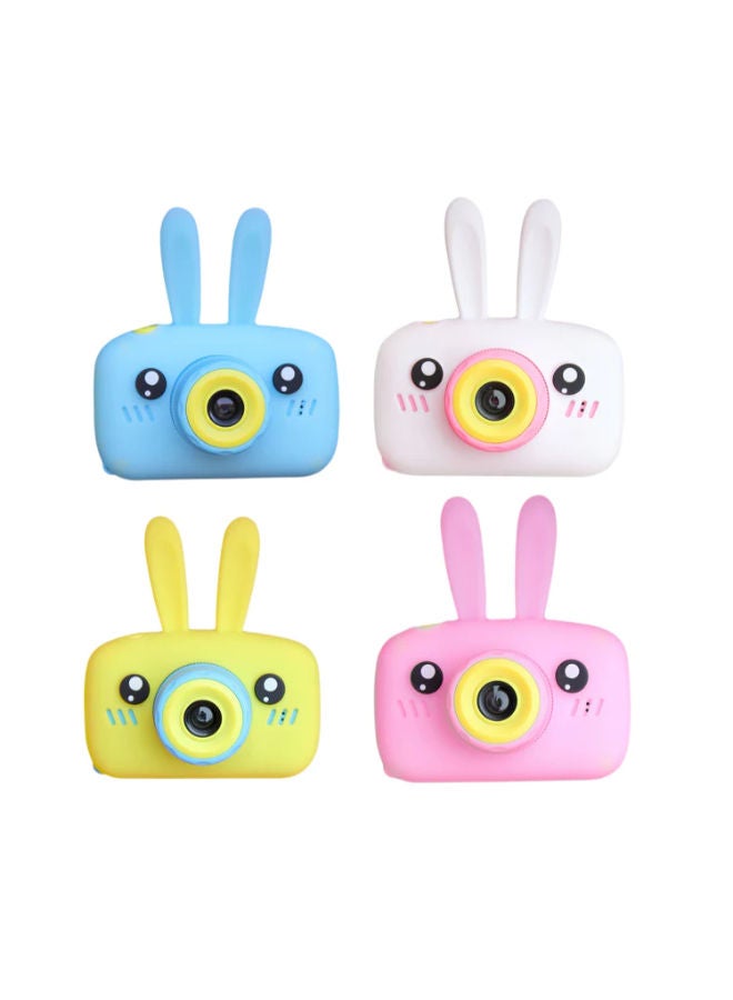 SHOPI Cartoon Rabbit Shaped Children Camera YELLOW - Image 4