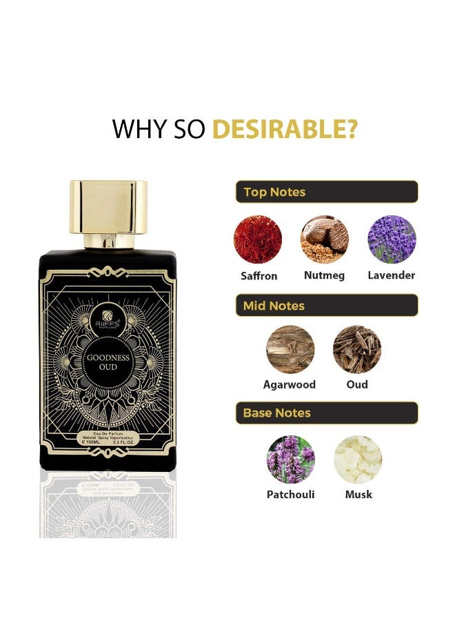 ريفس عطر جودنس عود أو دو بارفان - 100 مل - Image 3