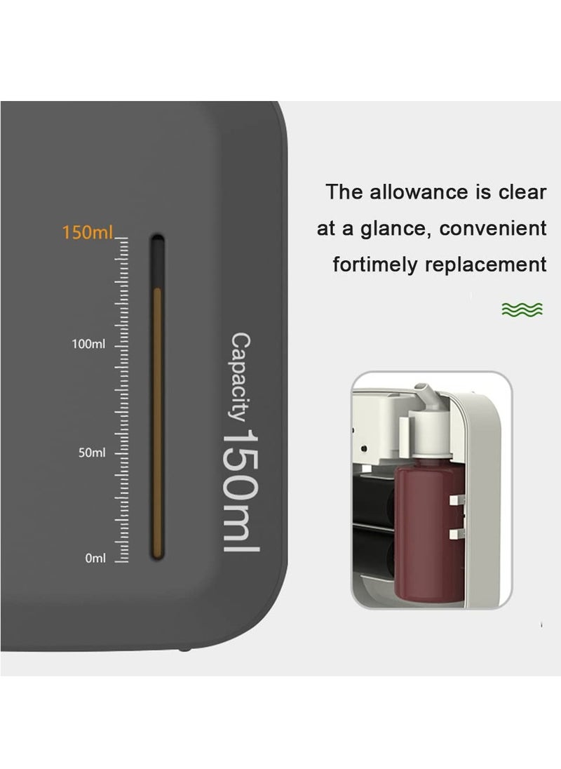 Arabest - Square Essential Oil Diffuser, 150ml Capacity Intelligent Aromatherapy Diffuser, Bluetooth APP Controlled Aromatherapy Diffuser, 10 Segment Timer, Hangable and Desktop,White - Image 1