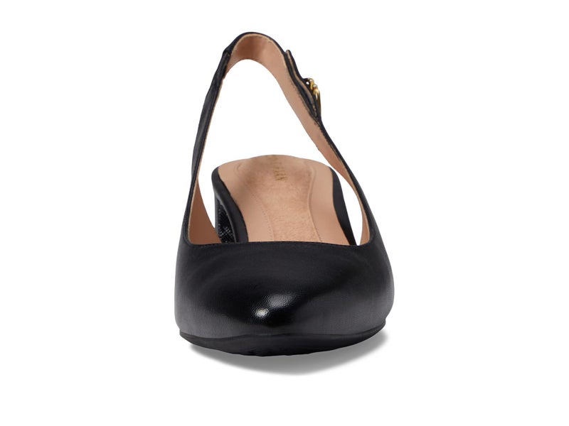 Cole Haan The GO-to Slingback Pump 45MM Black Leather - Image 3