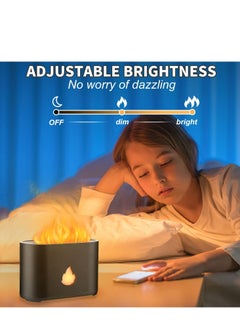 Mi VAZA 200ml Essential Oil Diffuser LED Simulation Flame Ultrasonic Home Office Air Freshener Fragrance Sooth Sleep Atomizer  - Image 4