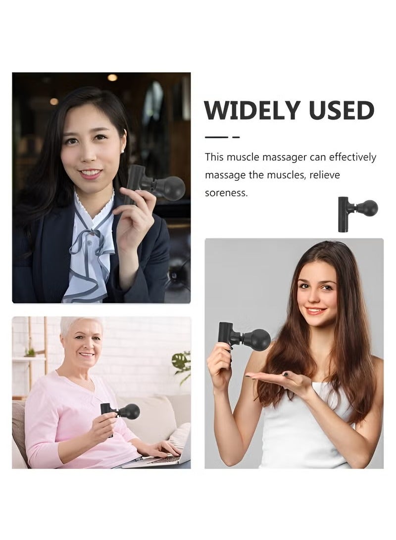 Portable Muscle Massage Gun – Deep Tissue Mini Massager for Neck, Body & Face – Compact for Gym, Office & Fitness Recovery Multi-Color - Image 3