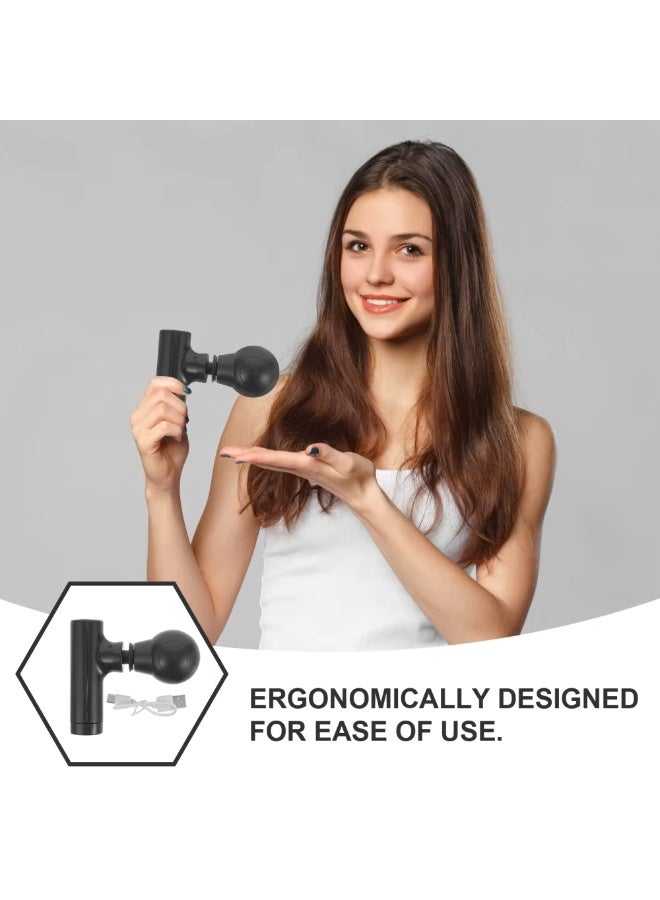 Portable Muscle Massage Gun for Daily Use – Deep Tissue Massager to Relieve Muscle Pain in Neck, Shoulders, Back, Arms, and Legs, Compact Mini Massage Gun for Face and Body, Muscle Recovery Device After Workout and Sports, Suitable for Gym, Fitness, Office, and Home Use, Lightweight Design with Powerful Vibration for Effective Massage, Improved Blood Circulation and Muscle Relaxation – Multicolor - Image 1