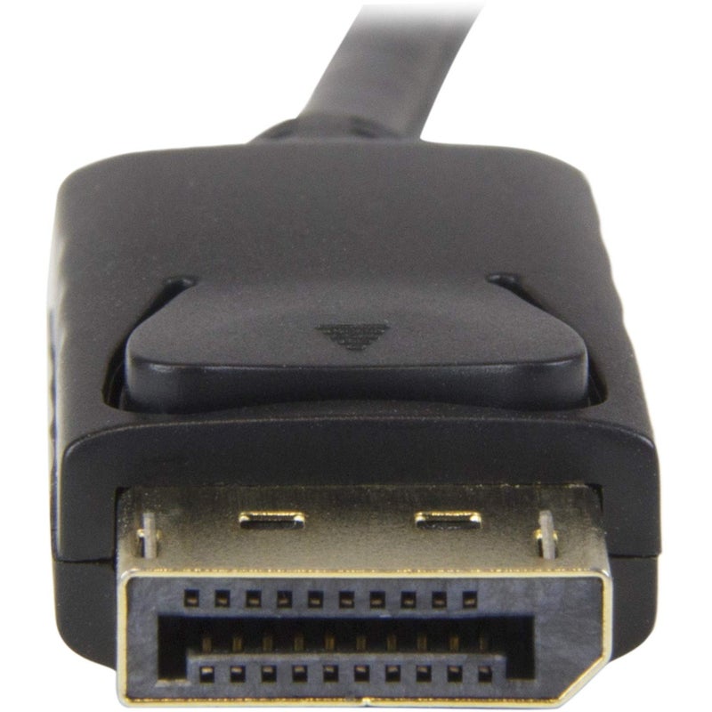 Startech.com StarTech.com 3ft (1m) DisplayPort to HDMI Cable - 4K 30Hz - DisplayPort to HDMI Adapter Cable - DP 1.2 to HDMI Monitor Cable Converter - Latching DP Connector - Passive DP to HDMI Cord (DP2HDMM1MB)  - Image 2