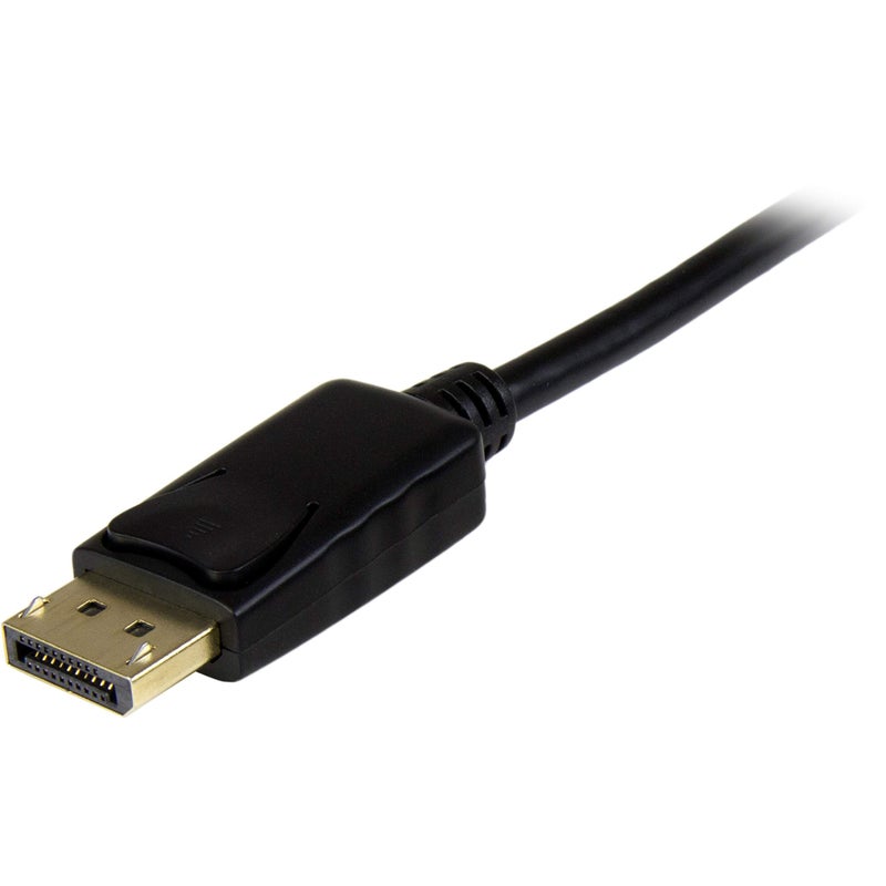 Startech.com StarTech.com 3ft (1m) DisplayPort to HDMI Cable - 4K 30Hz - DisplayPort to HDMI Adapter Cable - DP 1.2 to HDMI Monitor Cable Converter - Latching DP Connector - Passive DP to HDMI Cord (DP2HDMM1MB)  - Image 4