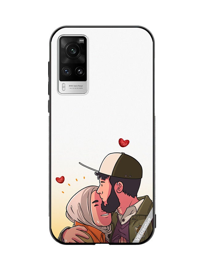 VR CREATIVE Protective Case Cover For Vivo X60 Pro Love Design Multicolour - Image 1