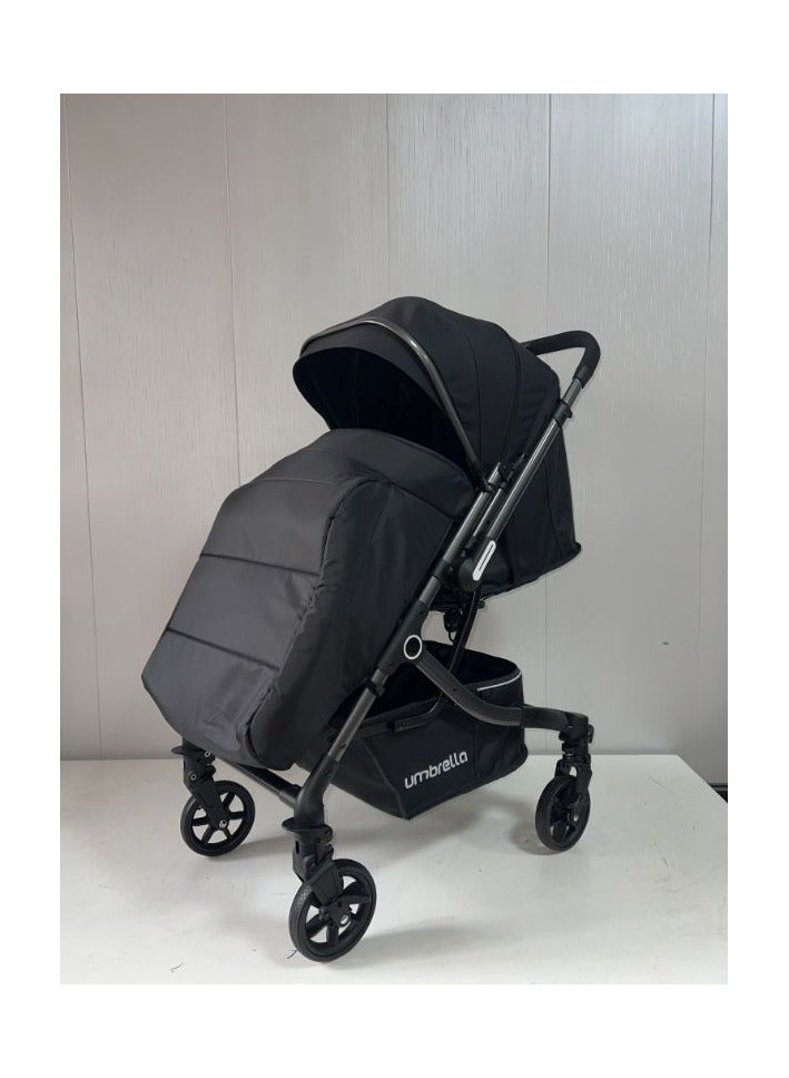 umbrella Stroller  Umbrella Move Fast Baby with Flip-Up Arm, Dining Table and Trolley Handle - Image 3