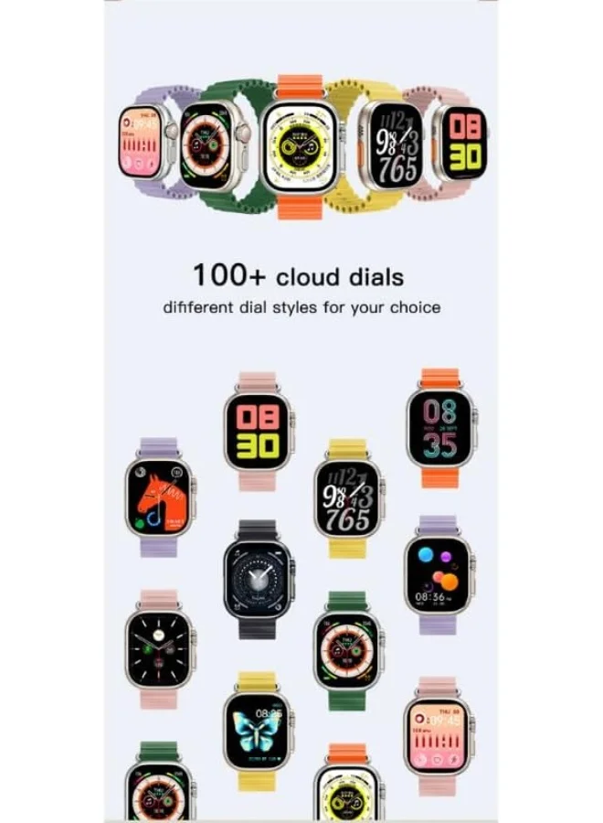 KENNETH SCOTT Kenneth Scott Unisex Multi Color Dial Smart Watch with Interchangeable Strap - KULMX-SSOBX