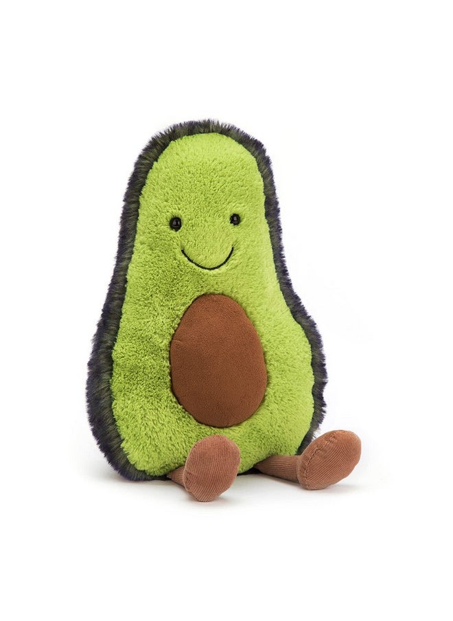 Jellycat Jellycat Amuseables Avocado Stuffed Toy, Medium 12 inches | Vegetable Plush | Fun Gift Idea  - Image 1
