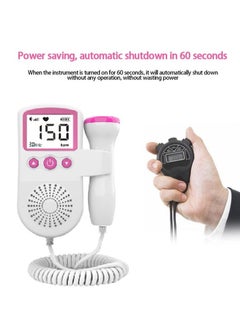 Generic Fetal Heart Rate Detector, Portable Fetal Heart Rate Detector, Home Doppler Meter With LCD Display, For Monitoring Baby's Heartbeat At Home  - Image 4