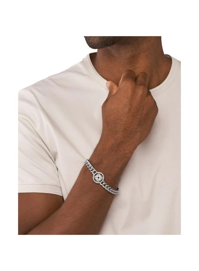 EMPORIO ARMANI  Bold Eagle Logo Bracelet for Men | Best Price UAE