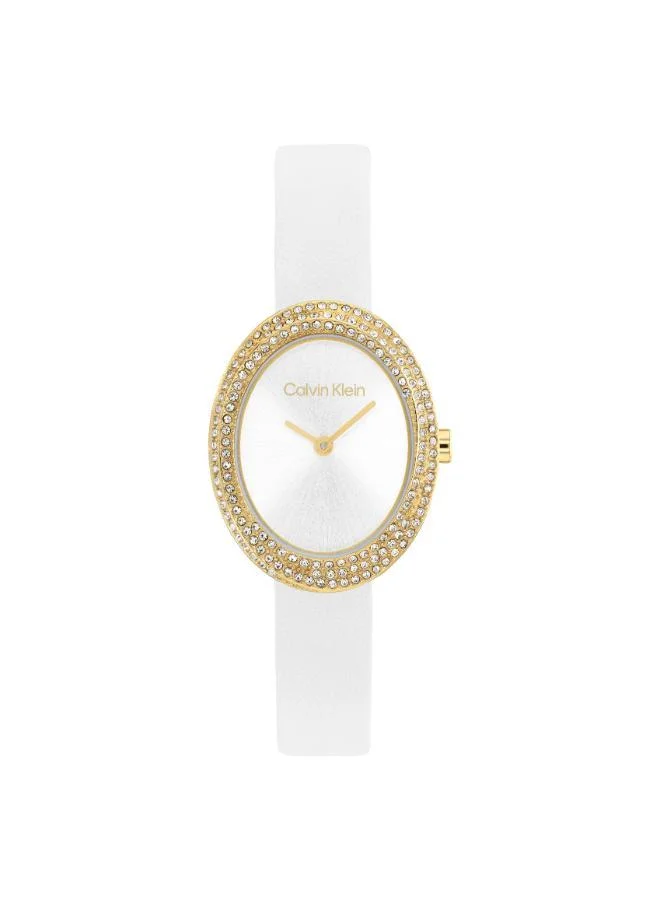 CALVIN KLEIN 25100146 Twisted Bezel Analogue Watch