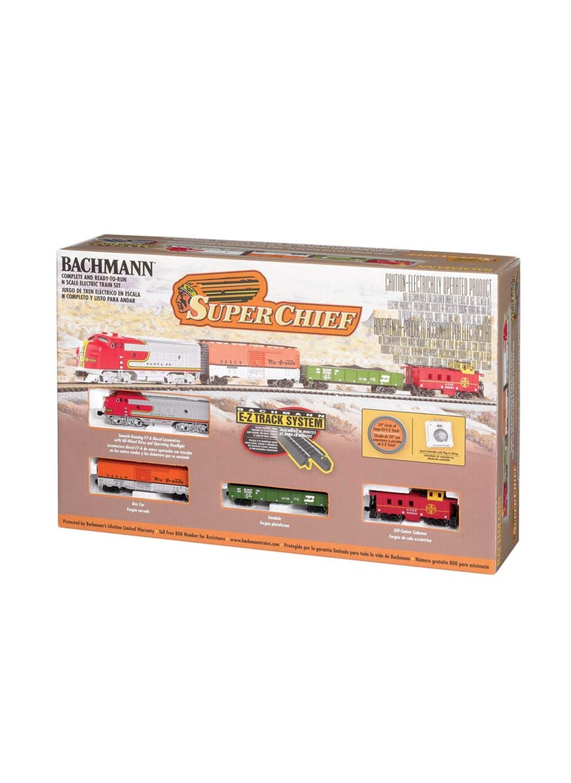 Bachmann Bachmann Trains - Super Chief Ready To Run Electric Train Set - N Scale  - Image 3