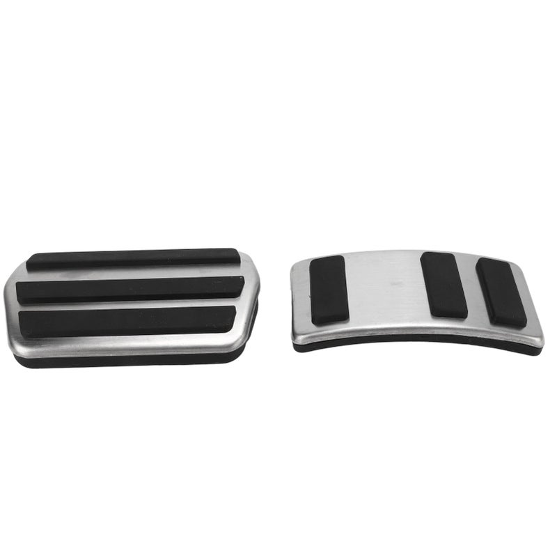 Accelerator Brake Pedal Set Nonslip Foot Pedals Stainless Steel Replacement for Ford Mustang Mach‑E 2021 Up - Image 5