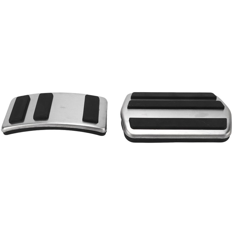 Accelerator Brake Pedal Set Nonslip Foot Pedals Stainless Steel Replacement for Ford Mustang Mach‑E 2021 Up - Image 4
