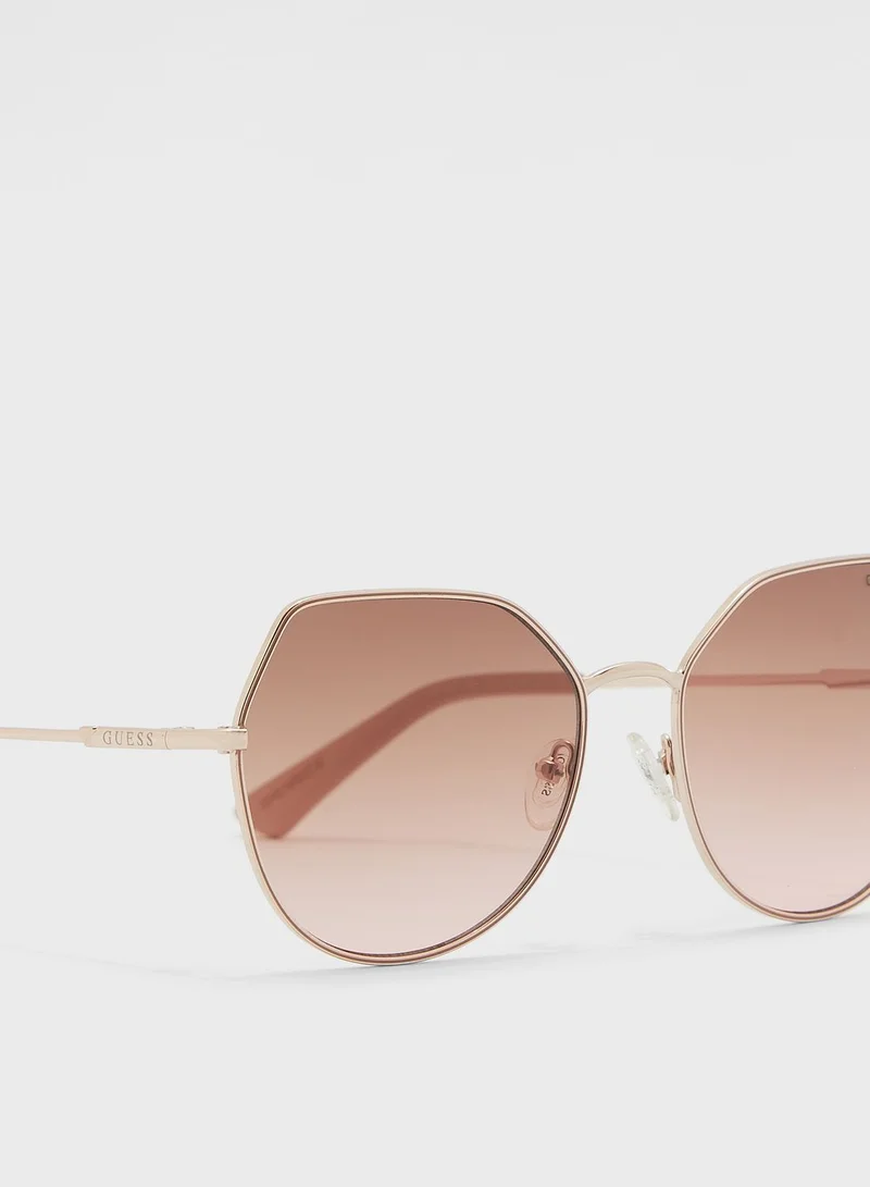 GUESS Pentagon Sunglasses