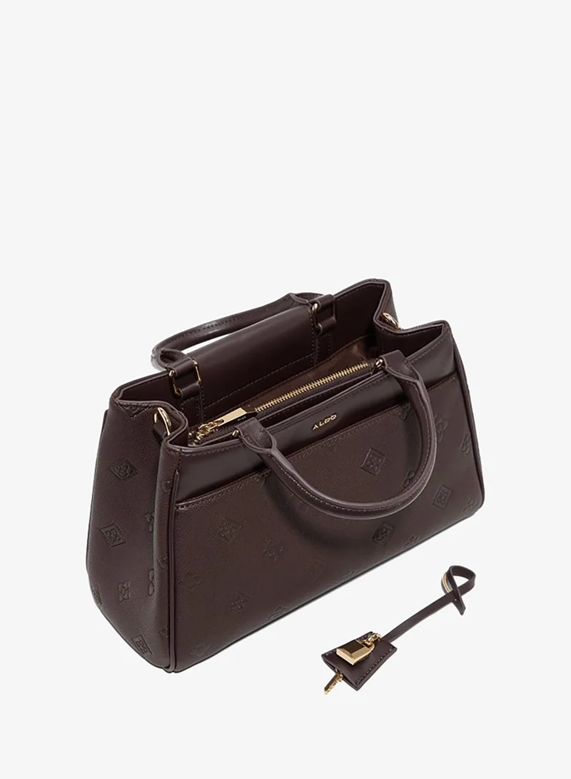 Aldo  Anouka Ladies Brown Satchel Bag for Women | Best Price UAE