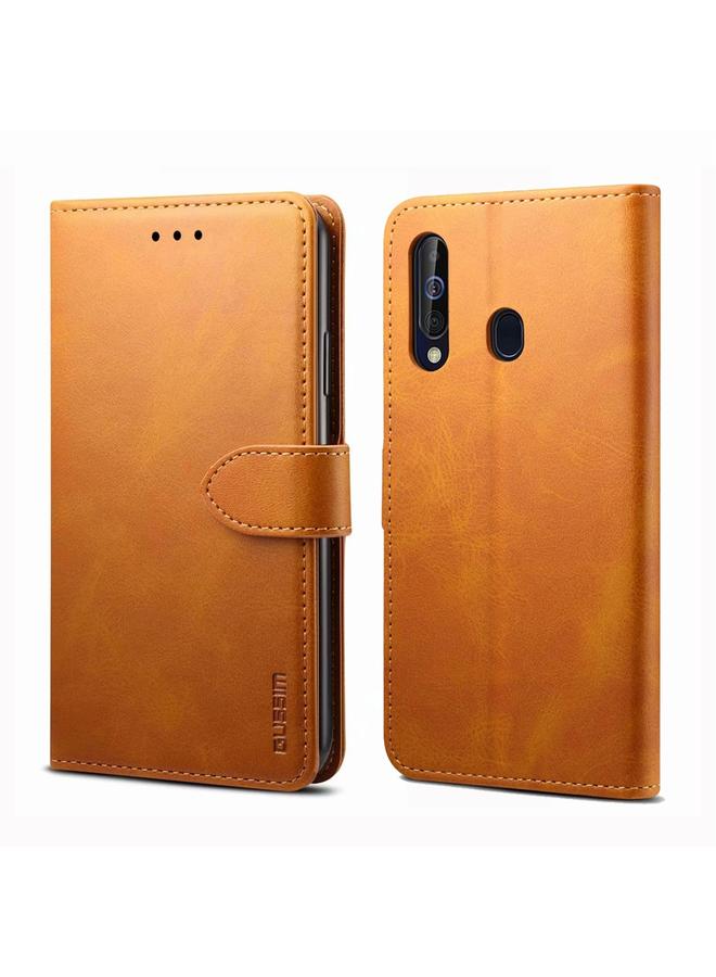The Bros Case For Galaxy A20 / A30 Business Style Horizontal Flip Leather Case with Holder & Card Slots & Wallet