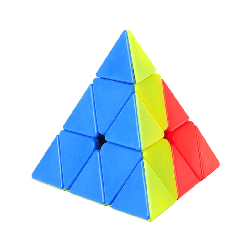 Unpackaged Geleqi 2345 Rubik'S Cube Carbon Fiber Sticker Competition Special Beginner Decompression Educational Toy - Image 1