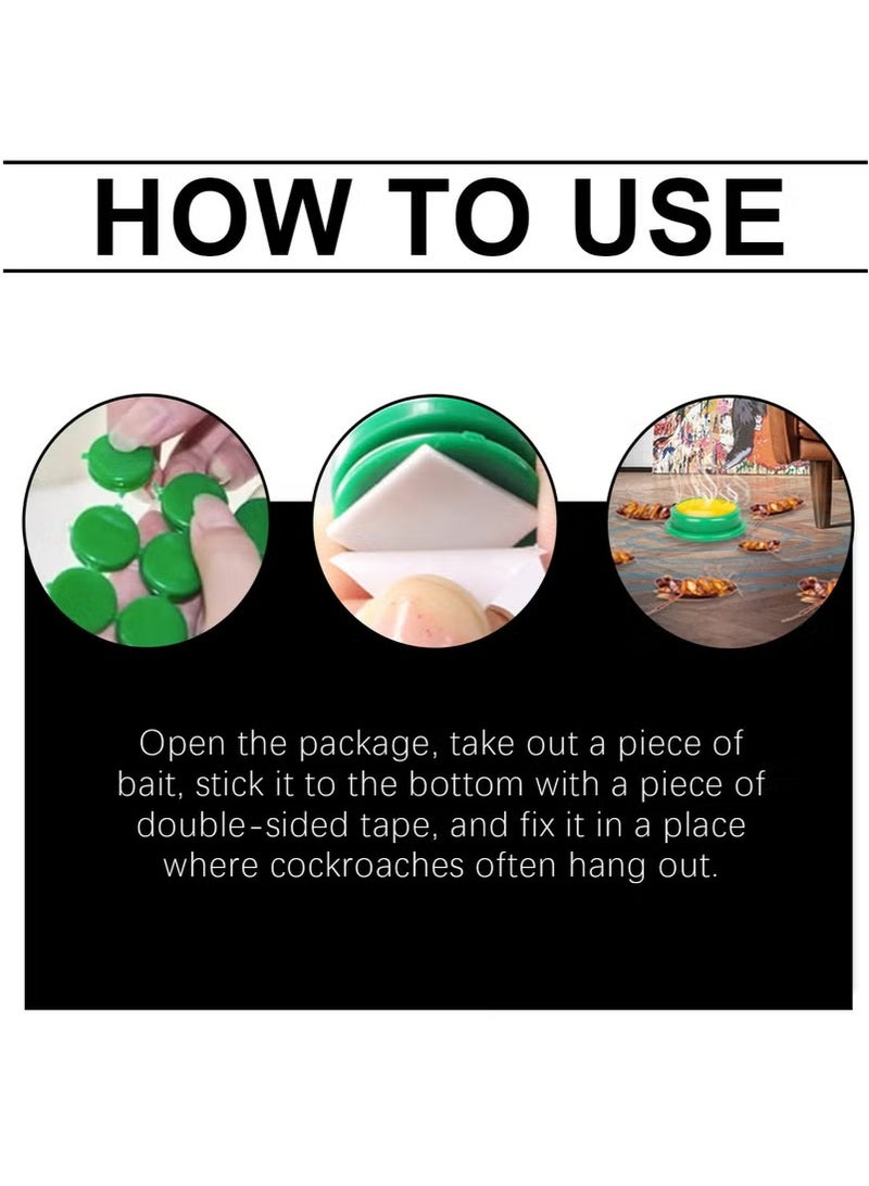 Jakehoe محطة طُعم جيكهو روتش إيس - قاتل صراصير قوي وعديم الرائحة، مناسب للمنازل والمطابخ والأماكن التجارية - Image 5