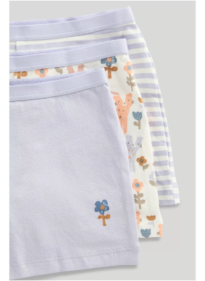 mothercare Cheetah Short Briefs - 3 Pack  - Image 2