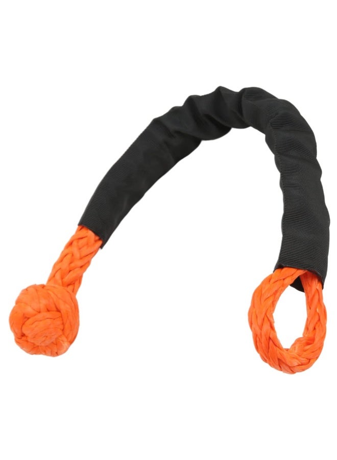 Manful 17T - 56cm Heavy Duty Synthetic Winch Rope – Off-Road Recovery Tow Rope with Reinforced Loops, High Strength Braided Cable for SUV, Truck, ATV, UTV - Image 3