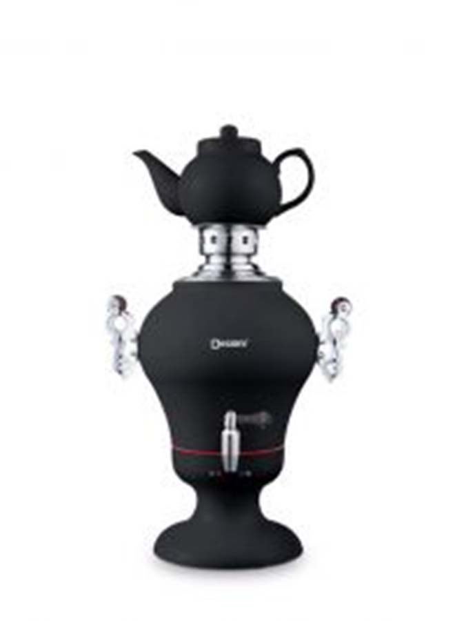 DESSINI Electric Samovar Salovar3333Black Black/Silver - Image 2