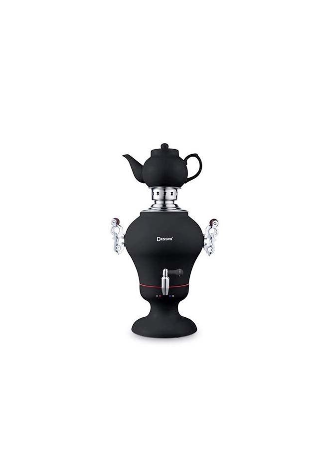 DESSINI Electric Samovar Salovar3333Black Black/Silver - Image 1