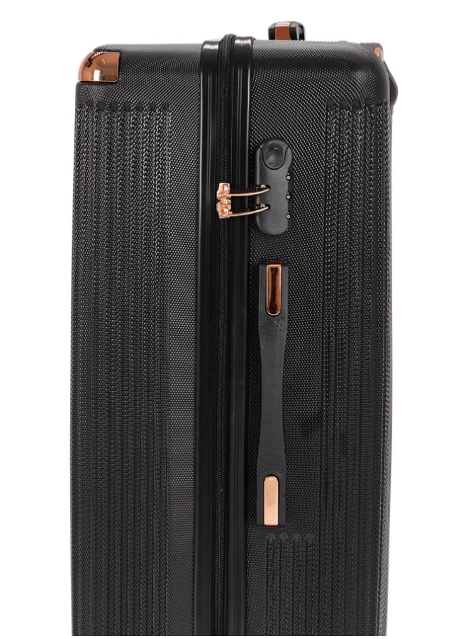 LIMRA Luggage set 5 pieces travel Bags with a distinctive design from limra Black