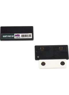Lamiess T-529B Black Magnetic Name Badge 25 pcs 