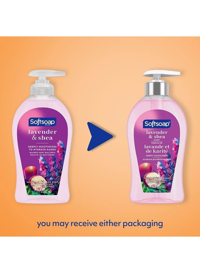 Softsoap Deeply Moisturizing Liquid Hand Soap, Shea Butter, Lavender, 11.25 Fl Oz - Image 3