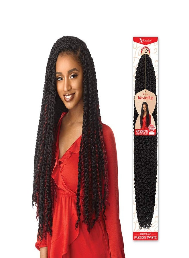 x-pression MULTI PACK DEALS! Outre Crochet Braids X-Pression Twisted Up Passion Bohemian Curl 24" (1-PACK, 2T1B/27) - Image 2