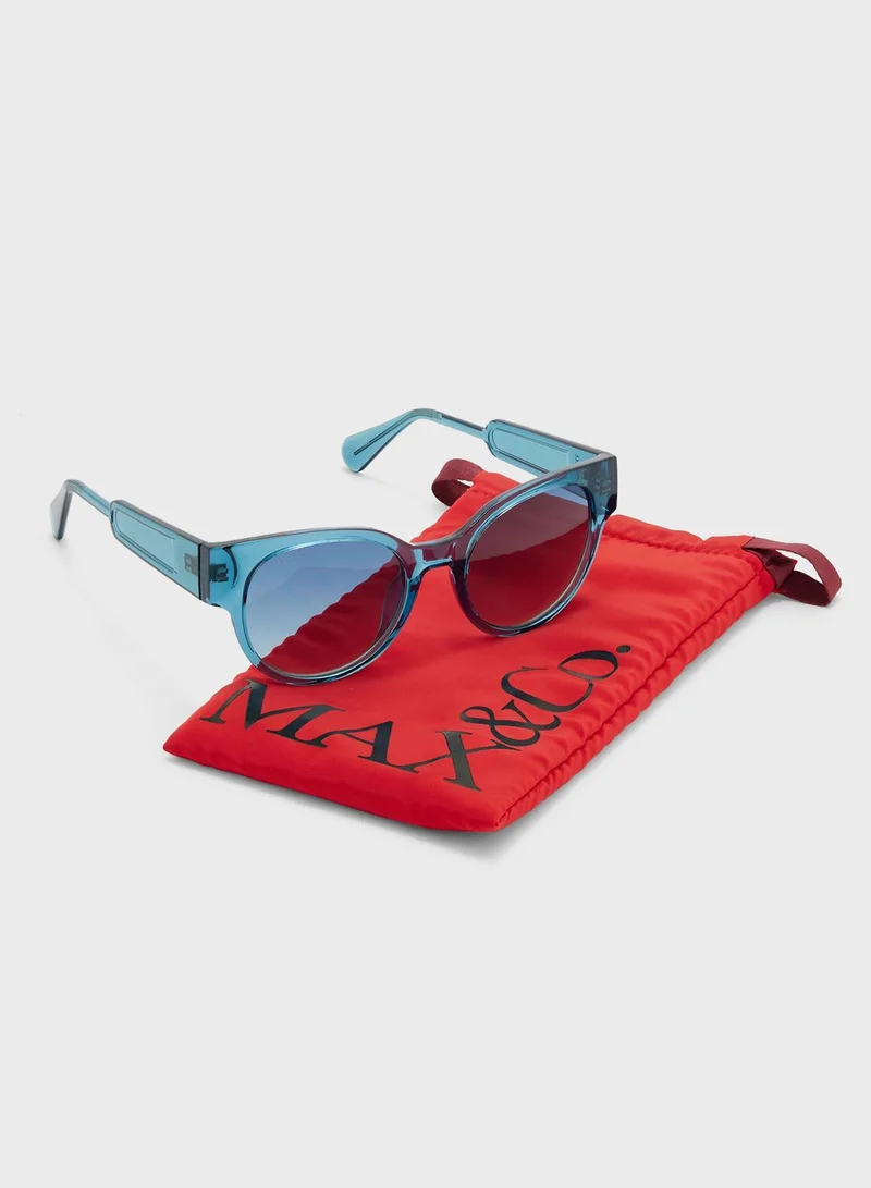 MAXCO Oversized Shape Sunglasses