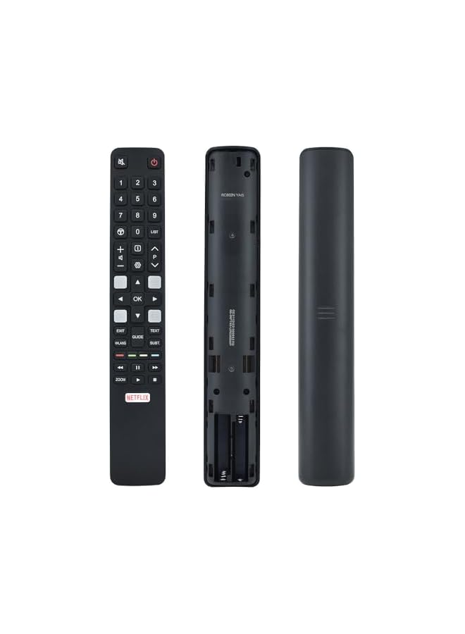 TIGER Remote Control Compatible with TCL Smart TV RC802N YUI4 YAI3 YAI4 YAI5 U55C7006 U65X9006 U75C7006 U55P6046 U60P6046 U49P6046 U43P6046 U65S990, Remote Control RC802N for TCL TV - Image 2