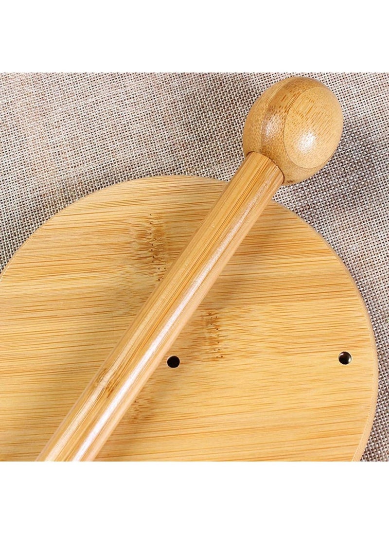 VIO Bamboo Paper Towel Holder Tissue Paper Holder Toilet Paper Roll Used in Kitchen Living Room Bathroom Toilet  - Image 4