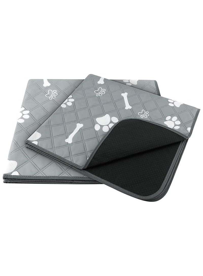general Pet Washable Dog Urine Pads, 2-Pack, Absorbent Non-Slip Dog Pads, Reusable Training Pads, Waterproof Pads for Help, Enclosures, Crates, Kennels, and Outdoors, 36 inches x 30 inches - Image 1
