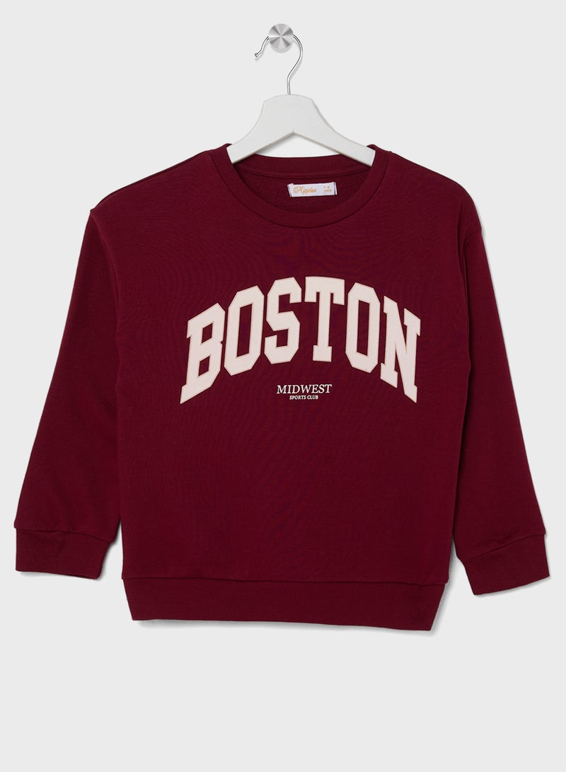 Ripples Girls Sweatshirts - Image 1