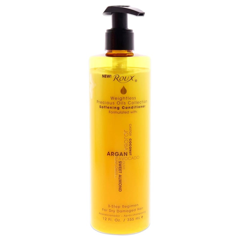 Roux Weightless Precious Oils Softening Conditioner by Roux for Unisex  12 oz Conditioner