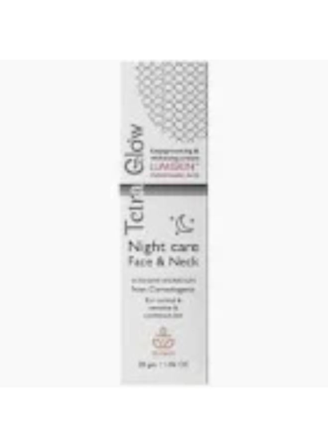 تترا TETRA GLOW NIGHT CARE FACE & NECK WHITE CREAM 30GM - Image 2
