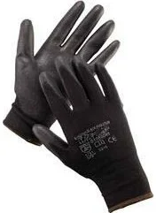 فينتو Pu Gloves Black No:7