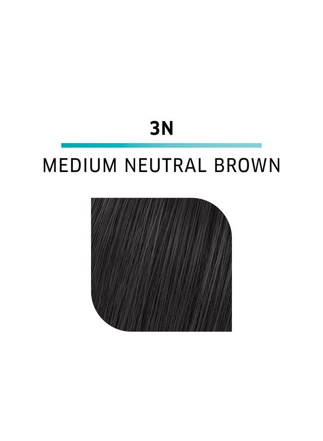 WELLA Color Charm Wella Colorcharm Demi Permanent Hair Color 3N Medium Neutral Brown 2 Oz - Image 3