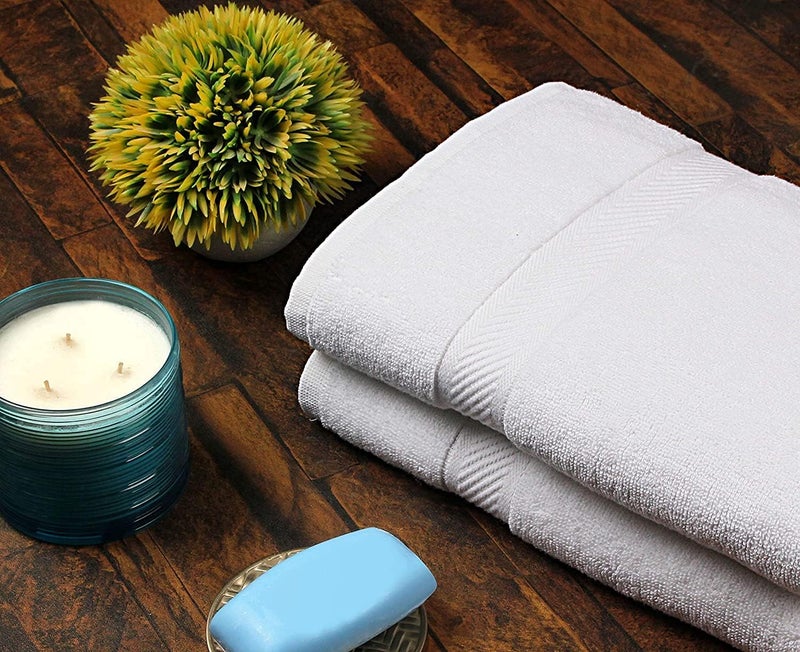 Simpli-Magic Cotton Set, Towels, 24x46, White, 6 Count - Image 3