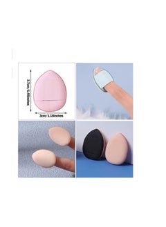 Generic Small sponge for distributing makeup, 4 pieces, multi-colored  - Image 2