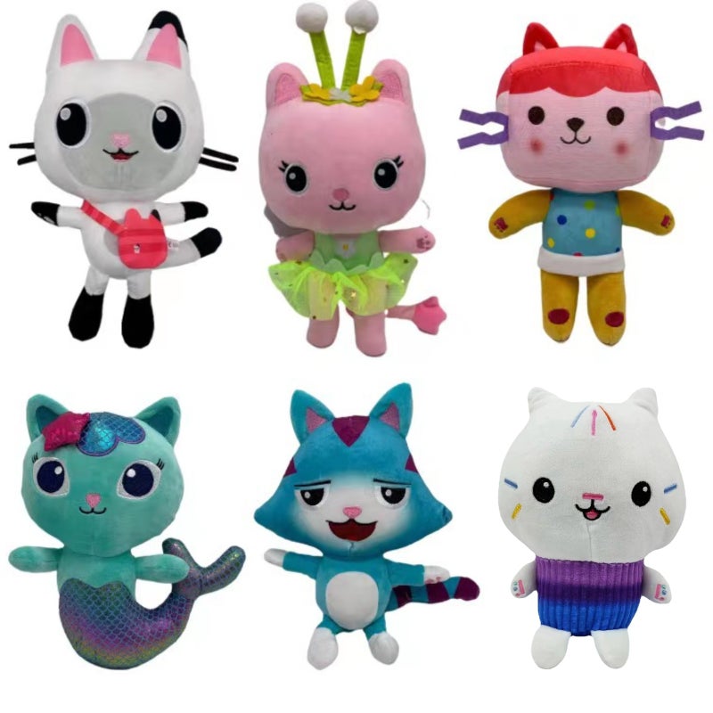 Plush doll /Mermaid Kitten 27cm - Image 2